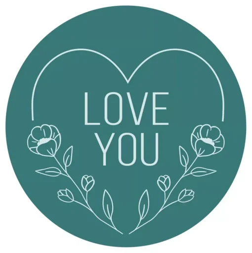 Sello de lacre Love You Heart Spellbinders
