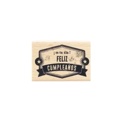 Sello de madera ¡Es tu día! Florilèges Design