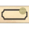 Sello de Madera Etiqueta Simple Enchantement Florilèges Design