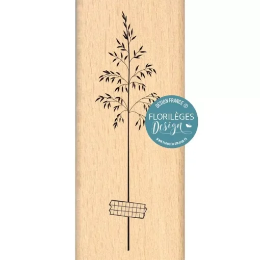 Sello de Madera Ramita Liberty Florilèges Design