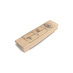 Sello de madera Un poco de dulzura Florilèges Design