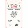 Sello de Silicona Flor de Pascua All You Need Is Christmas Craftelier