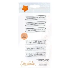 Sello transparente Invite Wedding and Party