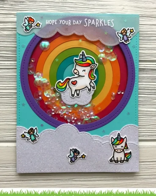 Sellos transparentes A Little Sparkle Lawn Fawn