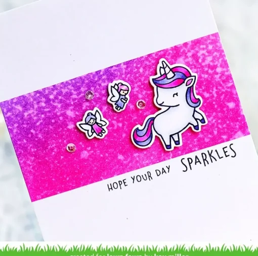Sellos transparentes A Little Sparkle Lawn Fawn