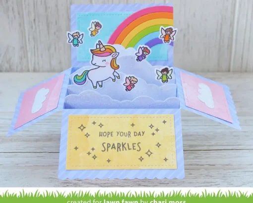Sellos transparentes A Little Sparkle Lawn Fawn