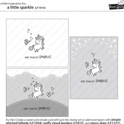 Sellos transparentes A Little Sparkle Lawn Fawn