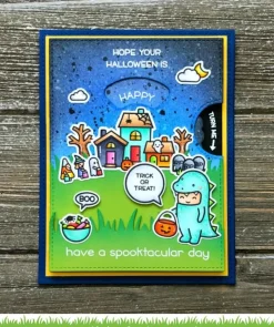 Sellos transparentes Spooky Village Lawn Fawn