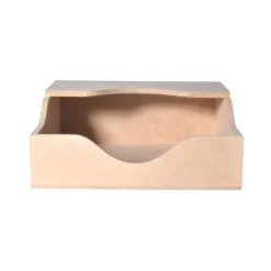 Servilletero de madera