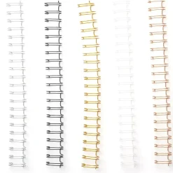 Set 30 anillas para encuadernar Metálicas We R Makers 0.625"