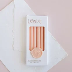 Set 6 Barras de Lacre Salmon Wax it Lora Bailora