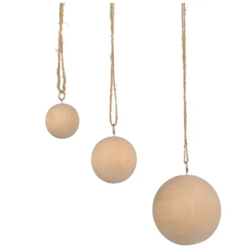 Set 3 Bolas de Navidad Artemio 3cm