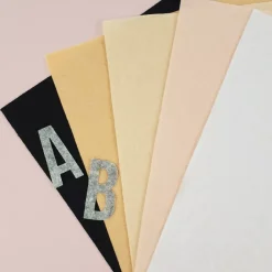 Set 2 Fieltros Gris Moteado Craftelier 30x30cm