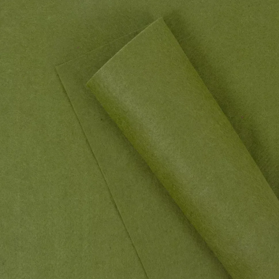 Set 2 Fieltros Verde Oliva Craftelier 30x30cm