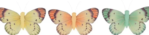 Set 6 Mariposas Con Pinza Artemio