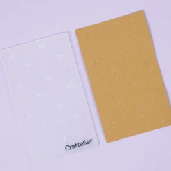 Set 2 mini carpetas de embossing Natura Craftelier