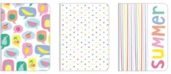 Set 3 Notebook TuttiFrutti Artemio 15x10cm
