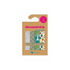 Set 4 papeles Espiritualidad Mix & Patch Décopatch 30x40cm