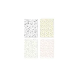 Set 4 papeles vellum Farandole Florilèges Design A4