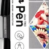 Set 4 Rotuladores Sign Pen Pentel