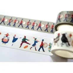 Set 2 washi tapes 12 Days of Christmas Craft Consortium