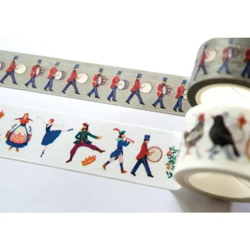 Set 2 washi tapes 12 Days of Christmas Craft Consortium