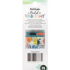 Set 8 washi tapes Bold and Bright Vicki Boutin