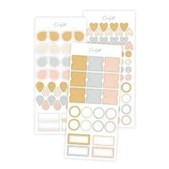 Set agendas semanales Dots y Rayas Català Cocoloko