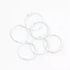 Set de 6 anillas 30mm Blanco Craftelier