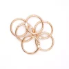 Set de 6 anillas 30mm Rose Gold Craftelier