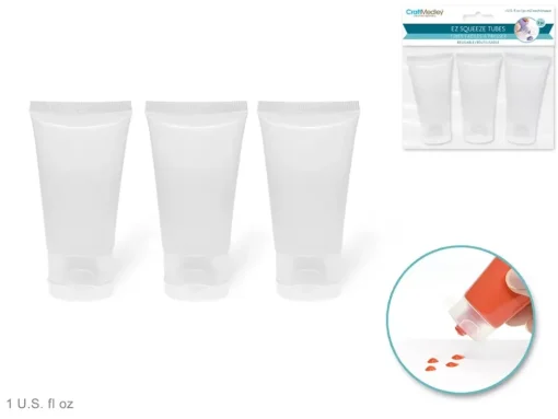 Set de 3 Botes para Pintura y Pegamento MultiCraft 30ml