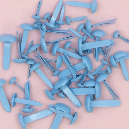 Set de 50 Brads Blue Craftelier