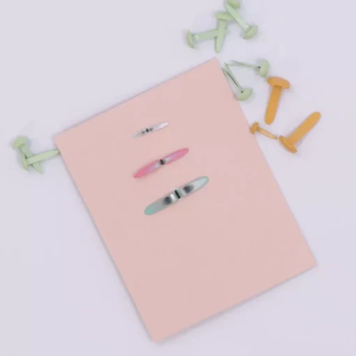 Set de 50 Brads Mint Green Craftelier