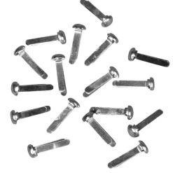 Set de 18 brads plata