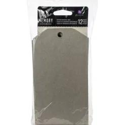 Set de 12 etiquetas de chipboard Memory Hardware