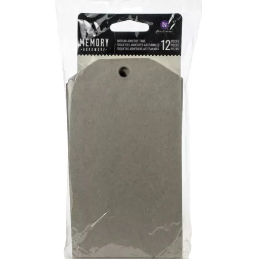Set de 12 etiquetas de chipboard Memory Hardware