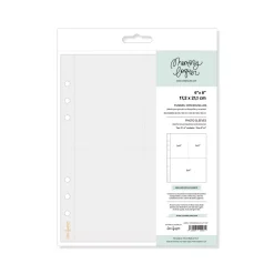 Set de 10 Fundas Para Álbumes 3 Bolsillos Memory Loquer Lora Bailora 6"x8"