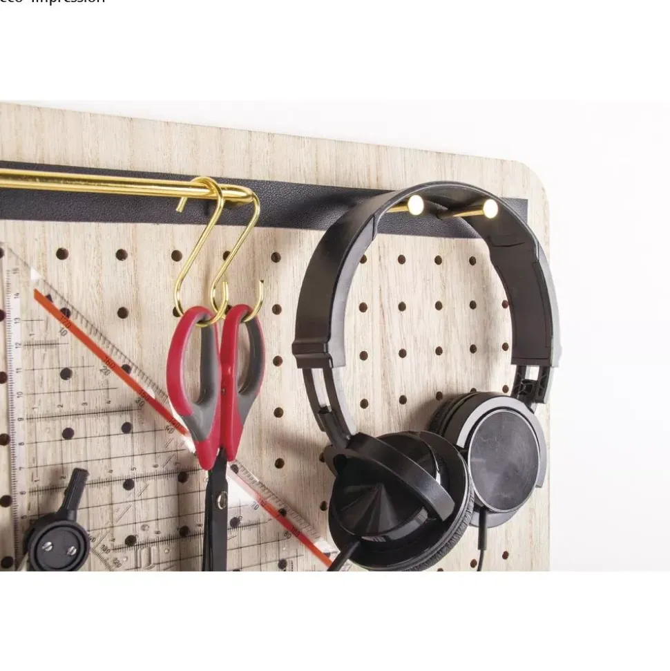 Set de 4 ganchos en S para Pegboard Pin and Peg