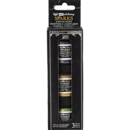 Set de 3 pinturas acrílicas Sparks Carnival Finnabair