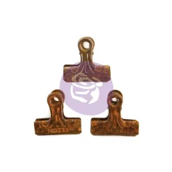Set de 3 pinzas bulldog Victorianos Prima Art Daily Planner