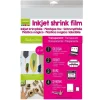 Set de 5 plásticos mágicos transparentes Shrink Imprimible Inkjet