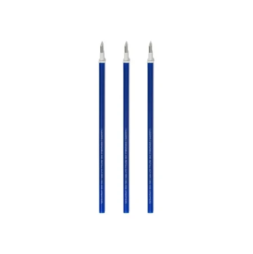 Set de 3 recambios Bolígrafo de gel borrable Erasable Pen Azul Legami