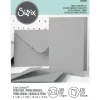 Set de 10 Sobres y Tarjetas Stone Haze Sizzix A6