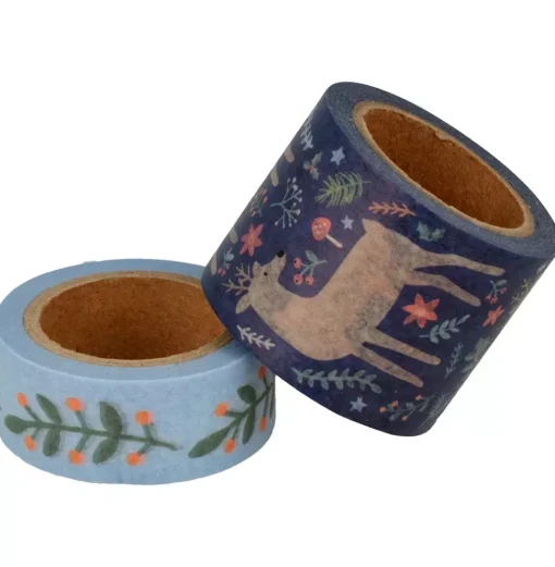 Set de 2 Washi Tape Ciervo Woodsy Christmas Artemio