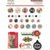 Set de Brads Adhesivos Simple Vintage Dear Santa Simple Stories