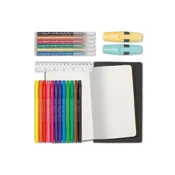 Set de Bullet Journal Con 12 Rotuladores Alpino