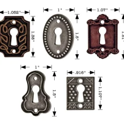 Set de cerraduras para decorar Tim Holtz