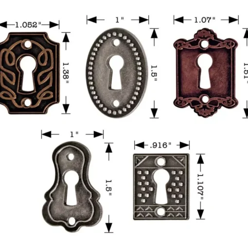 Set de cerraduras para decorar Tim Holtz