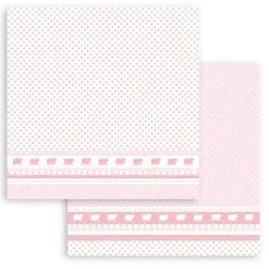 Set De Scrapbooking Baby Dream Pink DayDream Stamperia 20x20cm