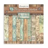 Set de scrapbooking Backgrounds Alterego Stamperia 30x30cm